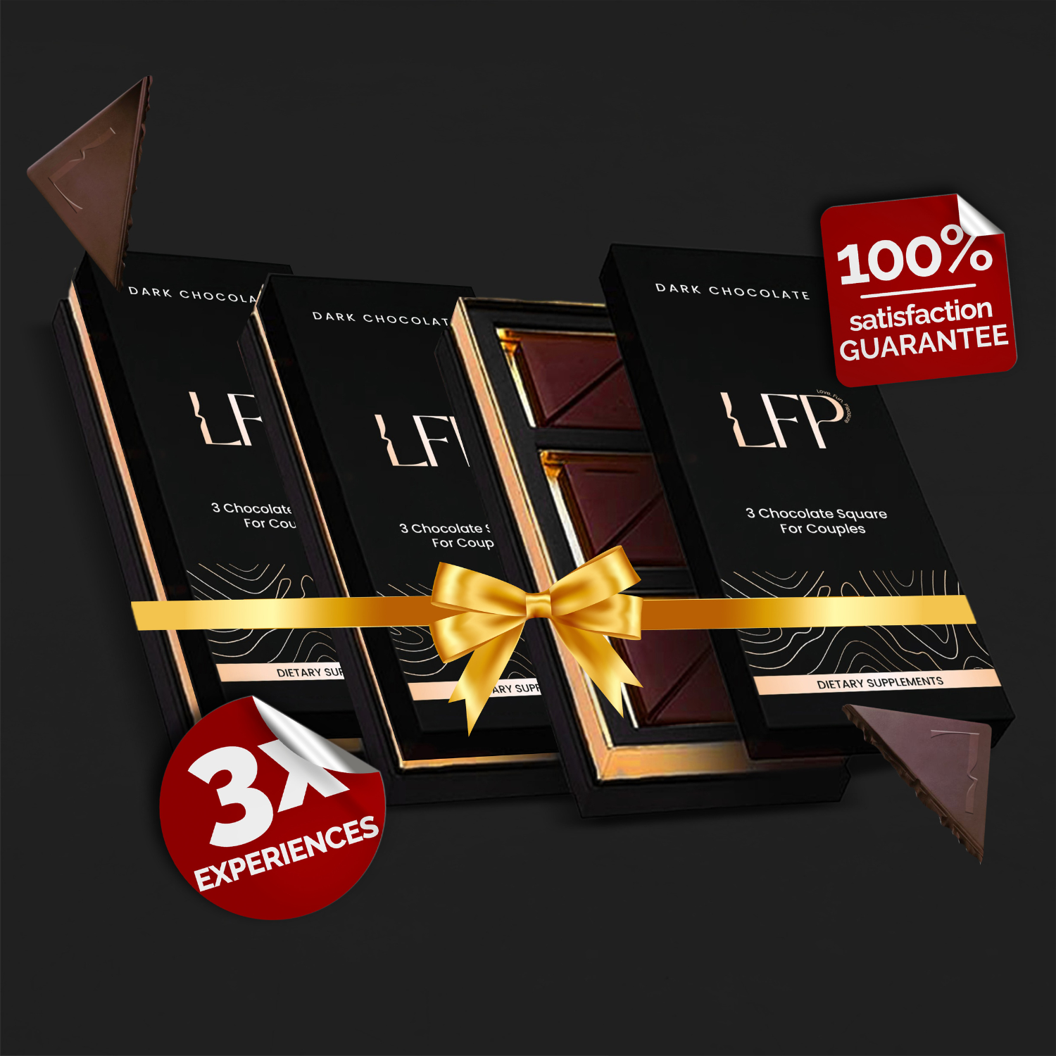 Dark Chocolate Classic – pack of 3